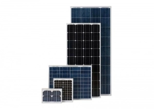 Solar panels and support structures